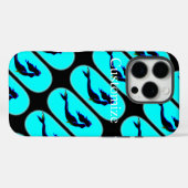 黒い人魚が浮かび上がる Case-Mate iPhoneケース (裏面 (横))