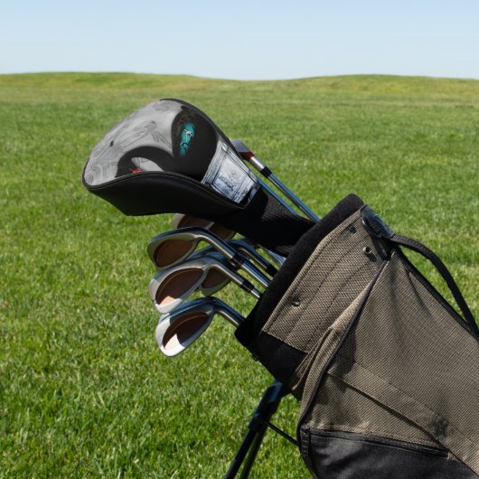 黒い人魚のひいさまがいた、すばらしい黒い白鳥 ゴルフヘッドカバー (インサイチュ)