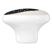 黒い人魚のシルエットThunder_Cove セラミックノブ (側面)