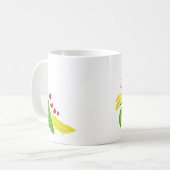 黒い仮面のラブバード マグカップ (正面左)