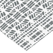 黒い低下パターン ショートテーブルランナー (コーナー)