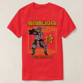 黒い侍 Tシャツ (デザイン正面)