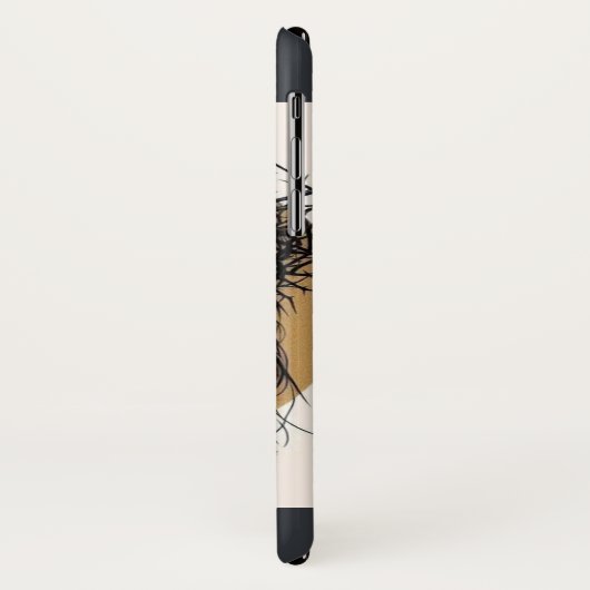 黒い修道女 Case-Mate iPhoneケース (裏面/左)