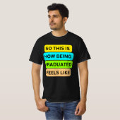 黒い値tシャツSO_THIS_IS_HOW_BEING_GRADED Tシャツ (正面フル)