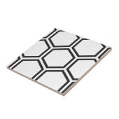 黒い六角形パターン タイル (側面)