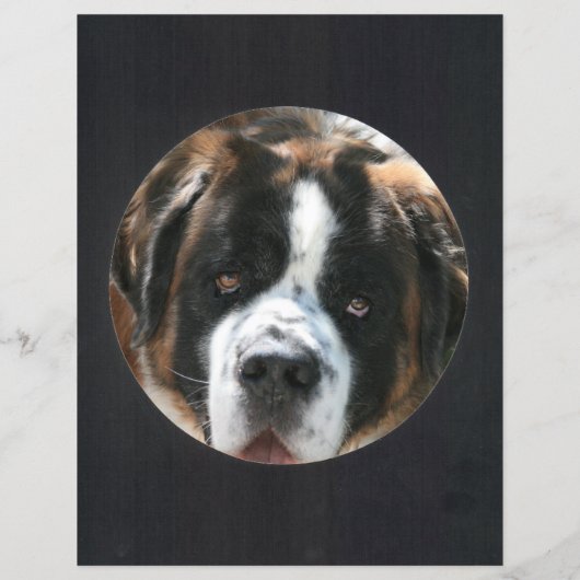 黒い円のフォトフレーム (裏面)