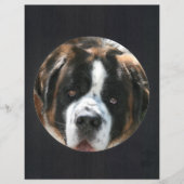 黒い円のフォトフレーム (正面)