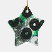 黒い円の謎と暗い セラミックオーナメント (右)