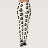 黒い円を描いたゴールデントンボ レギンス (裏面)