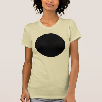 黒い円 Tシャツ