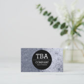 黒い円v2 – シャボン玉03 名刺 (スタンド正面)