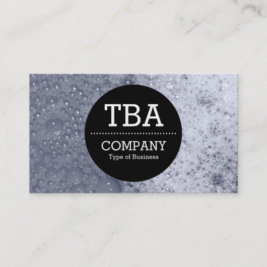 黒い円v2 – シャボン玉03 名刺 (正面)