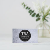 黒い円v3 – シャボン玉 名刺 (スタンド正面)