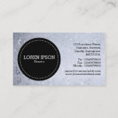 黒い円v3 – シャボン玉 名刺 (裏面)