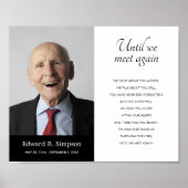 黒い写真で再び葬式の詩に会うまで ポスター (正面)