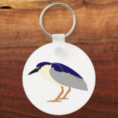 黒い冠をかぶったヤギ キーホルダー (正面)