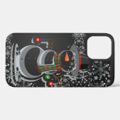 黒い冬のiPhoneケース Case-Mate iPhoneケース (裏面 (横))
