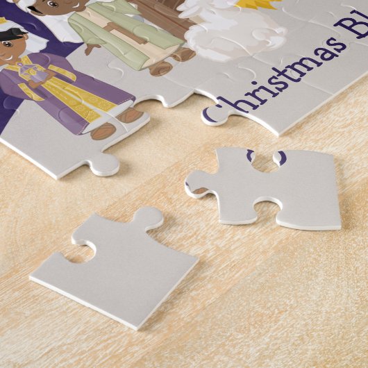 黒い出生 ジグソーパズル (側面)