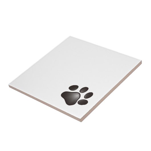 黒い前足 タイル (側面)