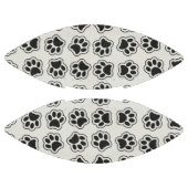 黒い前足、犬の前足、猫の前足、輪郭 アメリカンフットボール (パネル)