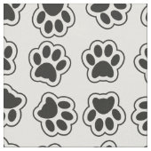 黒い前足、犬の前足、猫の前足、輪郭 ファブリック (クローズアップ)