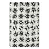 黒い前足、犬の前足、猫の前足、輪郭 ミニクリップボード (裏面)