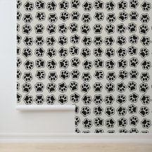 黒い前足、犬の前足、猫の前足、輪郭