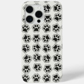 黒い前足、犬の前足、猫の前足、輪郭 Case-Mate iPhoneケース (裏面)