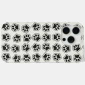 黒い前足、犬の前足、猫の前足、輪郭 Case-Mate iPhoneケース (裏面 (横))
