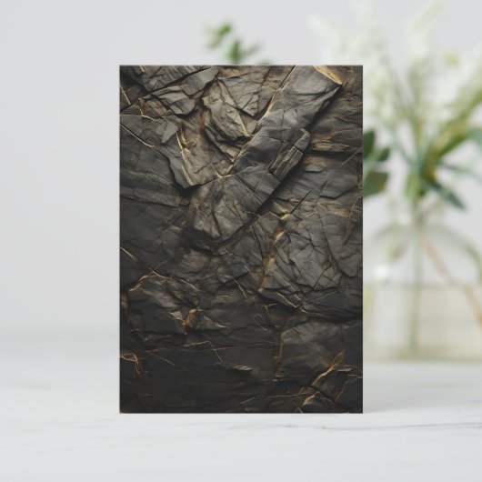 黒い割れた石 招待状 (スタンド正面)