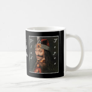 黒い加算機の名前のVlad Tepes コーヒーマグカップ