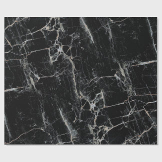 黒い包むことがあって下さい ラッピングペーパー