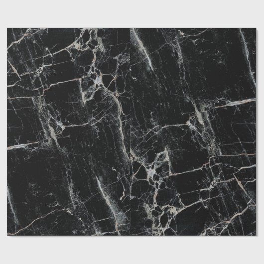 黒い包むことがあって下さい ラッピングペーパー (フラット)