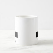 黒い十字のマグ コーヒーマグカップ (中央)