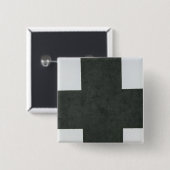 黒い十字、c.1923 缶バッジ (正面&裏面)