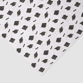 黒い卒業キャップトス 薄葉紙 (詳細)