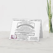 黒い卒業帽 2025年卒業生用キャップ / カード (裏面)