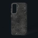 黒い単色の光の背景 SAMSUNG GALAXY S21ケース<br><div class="desc">黒い単色の光の背景と抽象芸術パターン。グラムカッコいいモダンデザイン。</div>