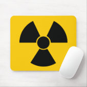 黒い原子力 マウスパッド (マウス)