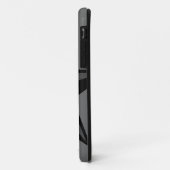 黒い及び灰色の航海のな星のiPhone 5の箱 Case-Mate iPhoneケース (裏面/左)