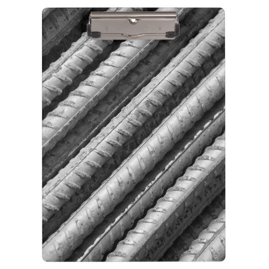 黒い及び灰色のRebarのクリップボード クリップボード (正面)