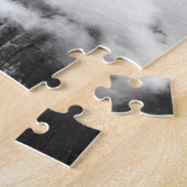 黒い及び白のエンジェルフォール ジグソーパズル (側面)