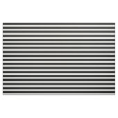 黒い及び白のストライプ ファブリック (ファットクウォーター)