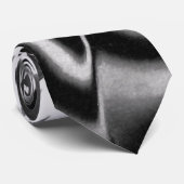 黒い及び白の抽象芸術 ネクタイ (ロール)