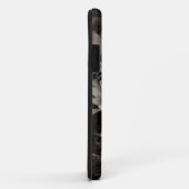 黒い及び白の美しいヒマワリの花束の写真 Case-Mate iPhoneケース (裏面/右)