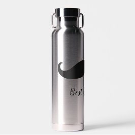 黒い口髭 ウォーターボトル