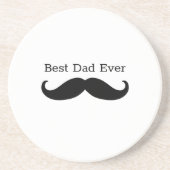 黒い口髭 コースター (正面)