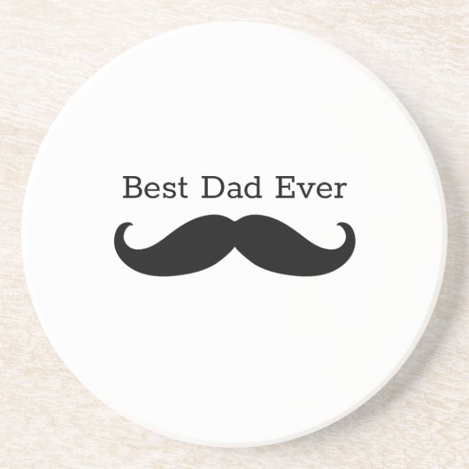 黒い口髭 コースター (正面)