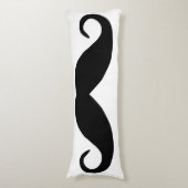 黒い口髭 ボディピロー (正面縦)