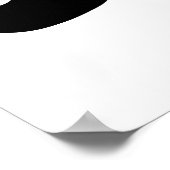 黒い口髭 ポスター (角)